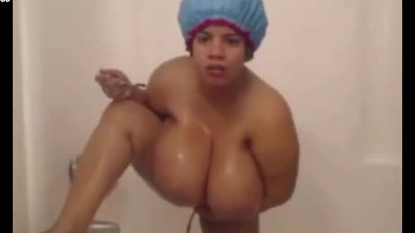 Massive Shower Tits