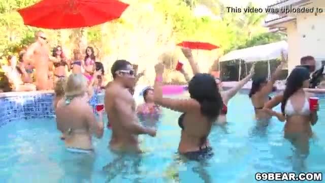 Pool Sex Party