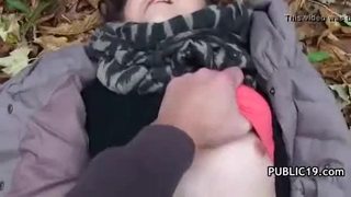 Gorgeous girl is picked up and paid for public sex
