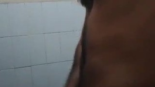 Handjob in bathroom Delhi boy